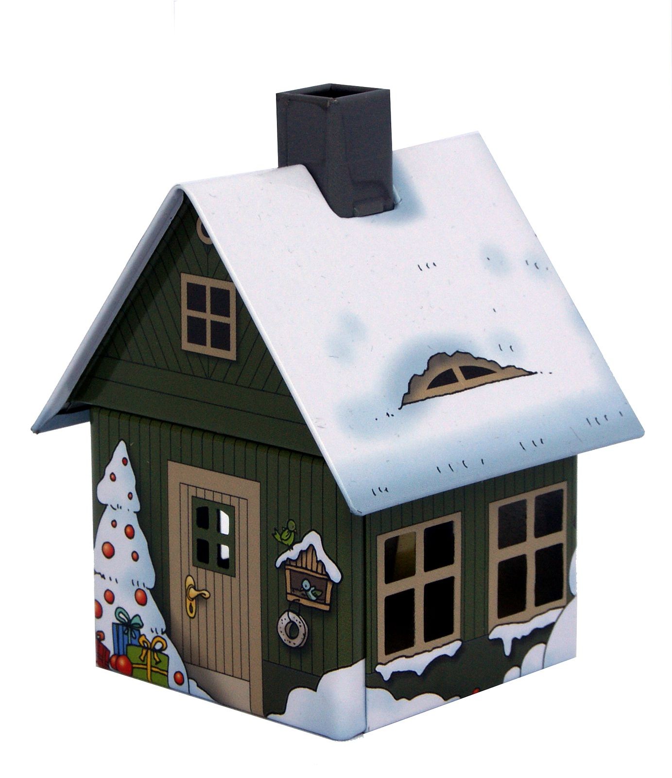 Crottendorfer Räucherhaus Weihnachtsmotiv