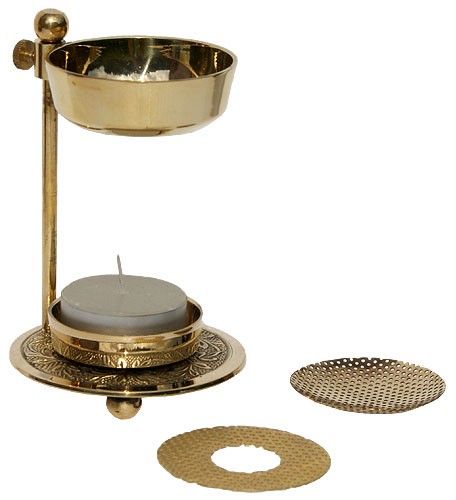 Crottendorfer Räucherstövchen - Messing