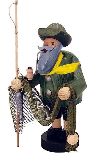 KWO Räuchermännchen Fischer -Die Bärtigen-