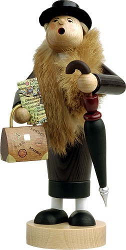 KWO Räuchermännchen Reisetante -Die Schlanken-