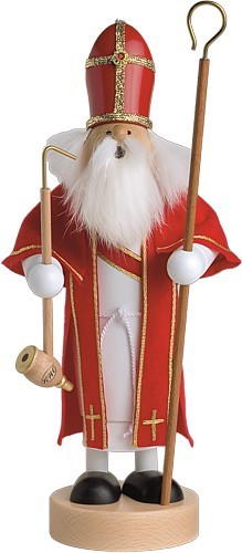 KWO Räuchermännchen Heiliger St. Nikolaus -Die Schlanken-