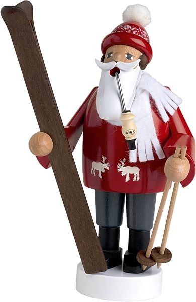 KWO Räuchermännchen Skifahrer