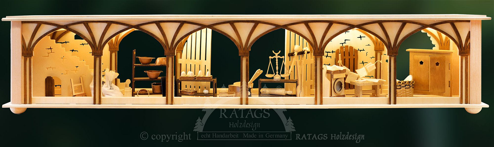 Ratags Raumleuchte Hauskeller, groß