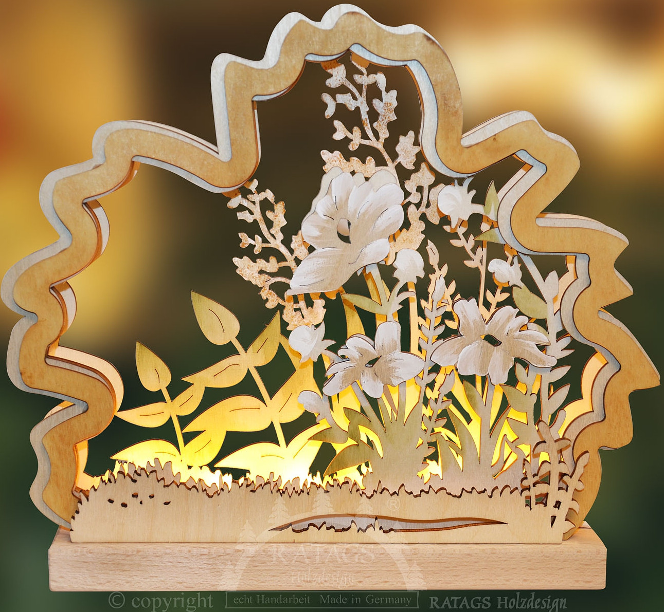 RATAGS Romantikleuchte Blumenwiese