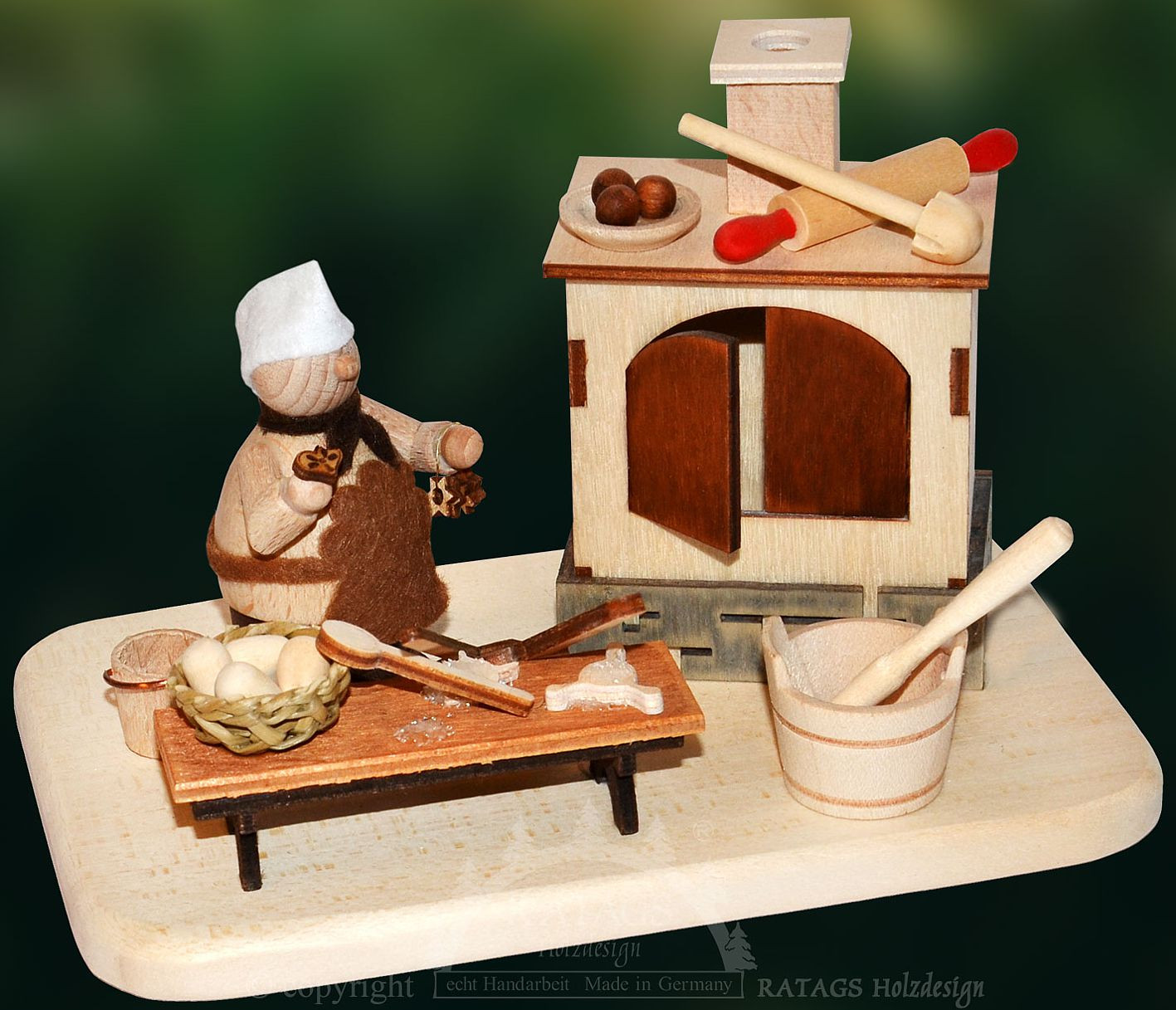 RATAGS Räucherbackofen Molli-Bäcker