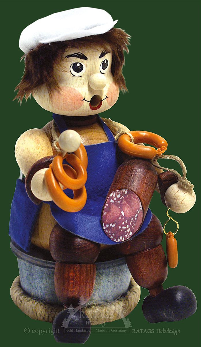 Ratags Räuchermännchen Kantenhocker Fleischer