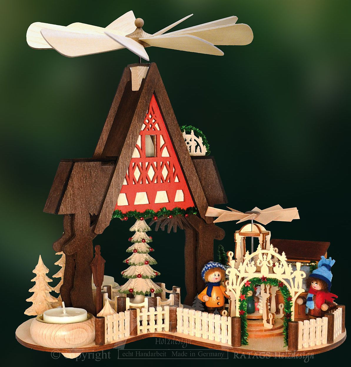Ratags Hauspyramide, Weihnachtsmarkt