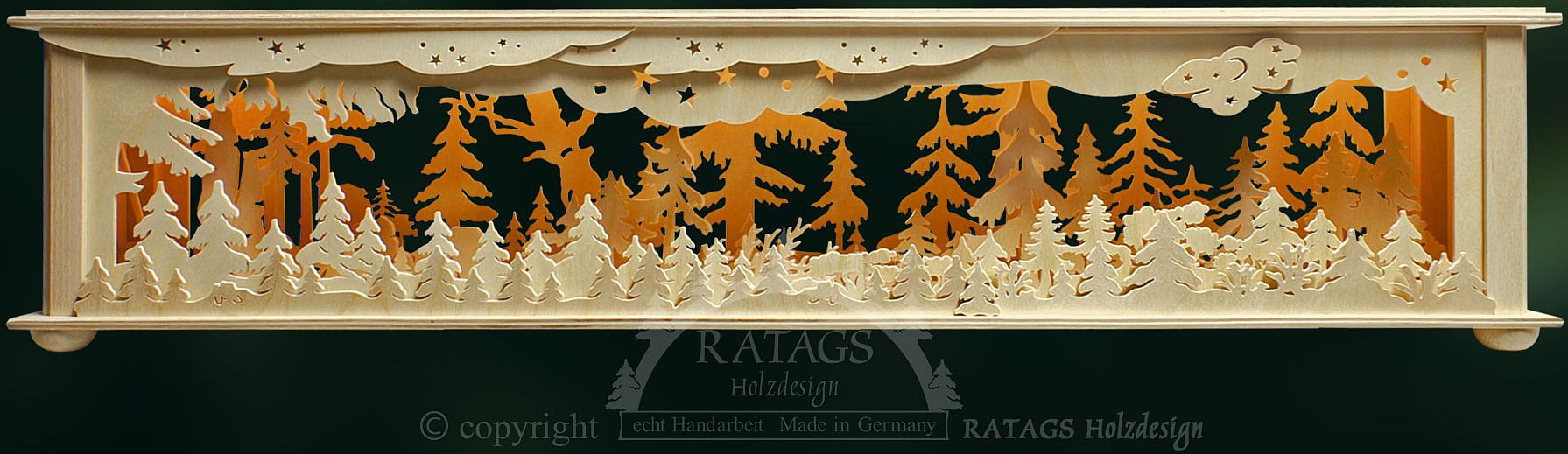 Ratags Raumleuchte Wald, mittelgroß