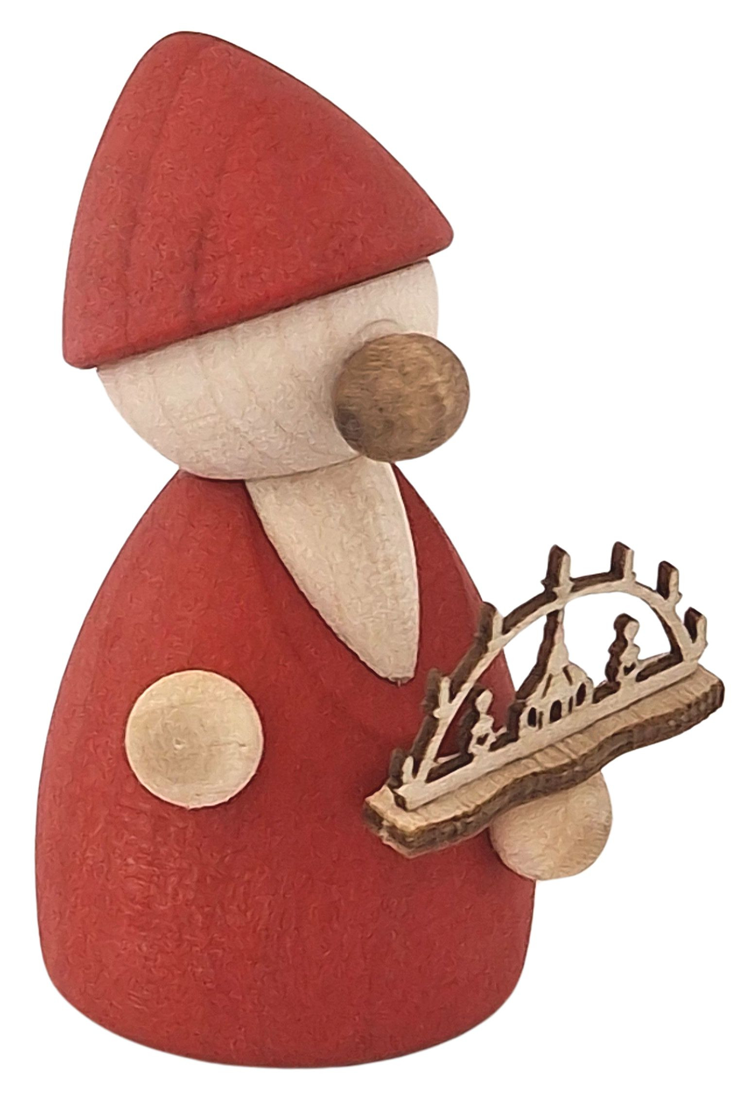 rauta Wichtel mit Lichterbogen, rot