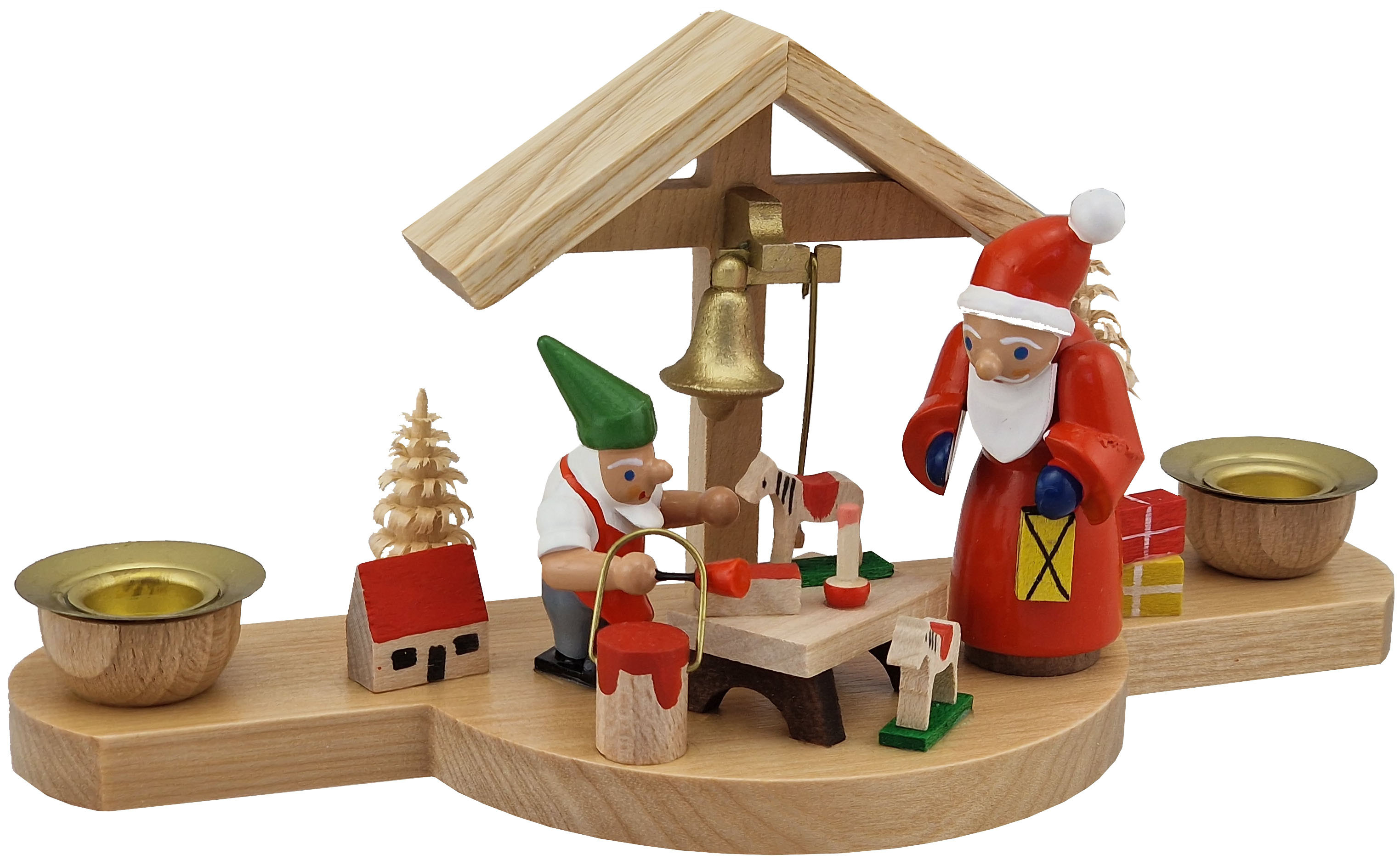 Richard Glässer Kerzenhalter Weihnachtsmann