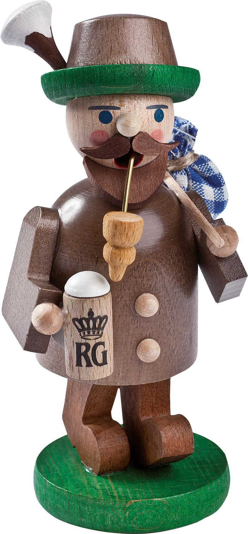 Richard Glässer Mini-Räuchermann Bayer