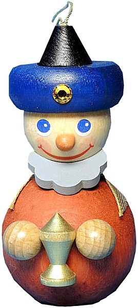 Richard Glässer Baumbehang König mit blauem Turban