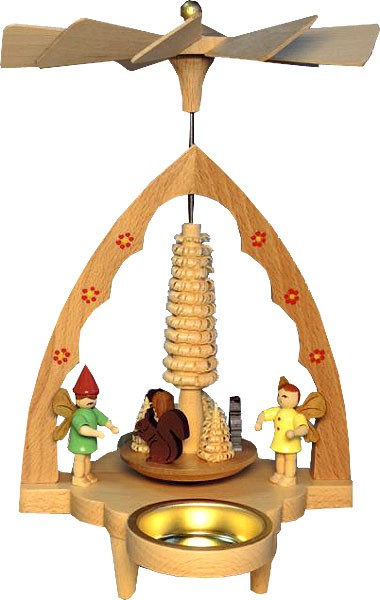 Richard Glässer Teelichtpyramide Elfenwald