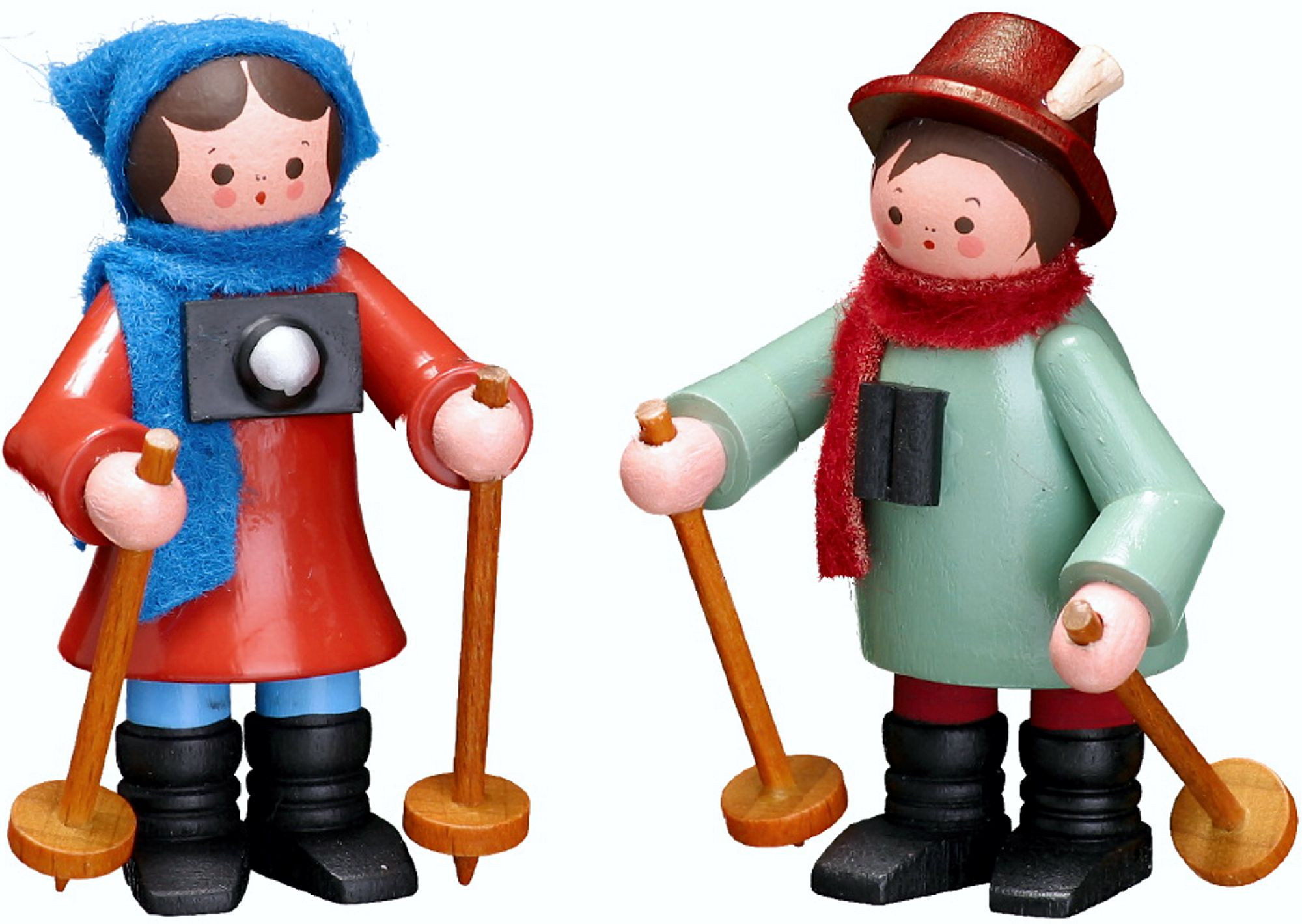 Romy Thiel Winterwandersleute, bunt