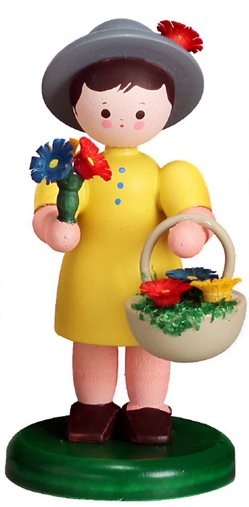 Romy Thiel Blumenmädchen - gelb