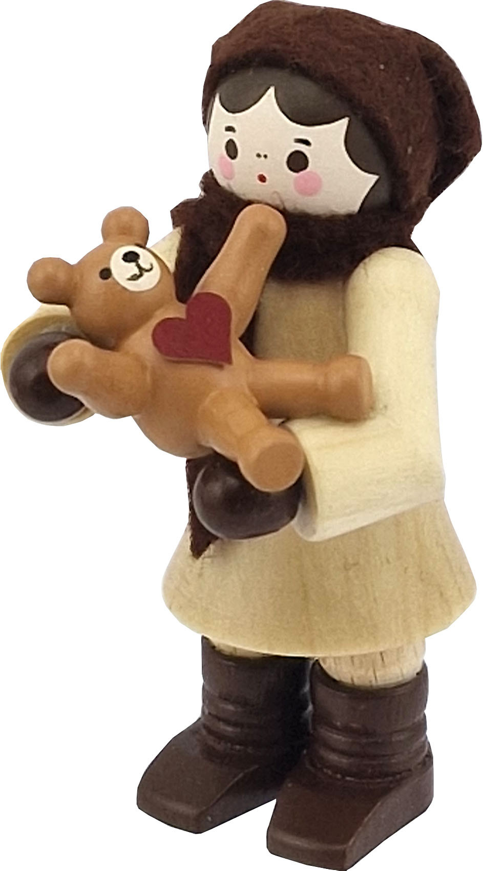 Romy Thiel Mein kleiner Freund - Mädchen mit Teddy, natur