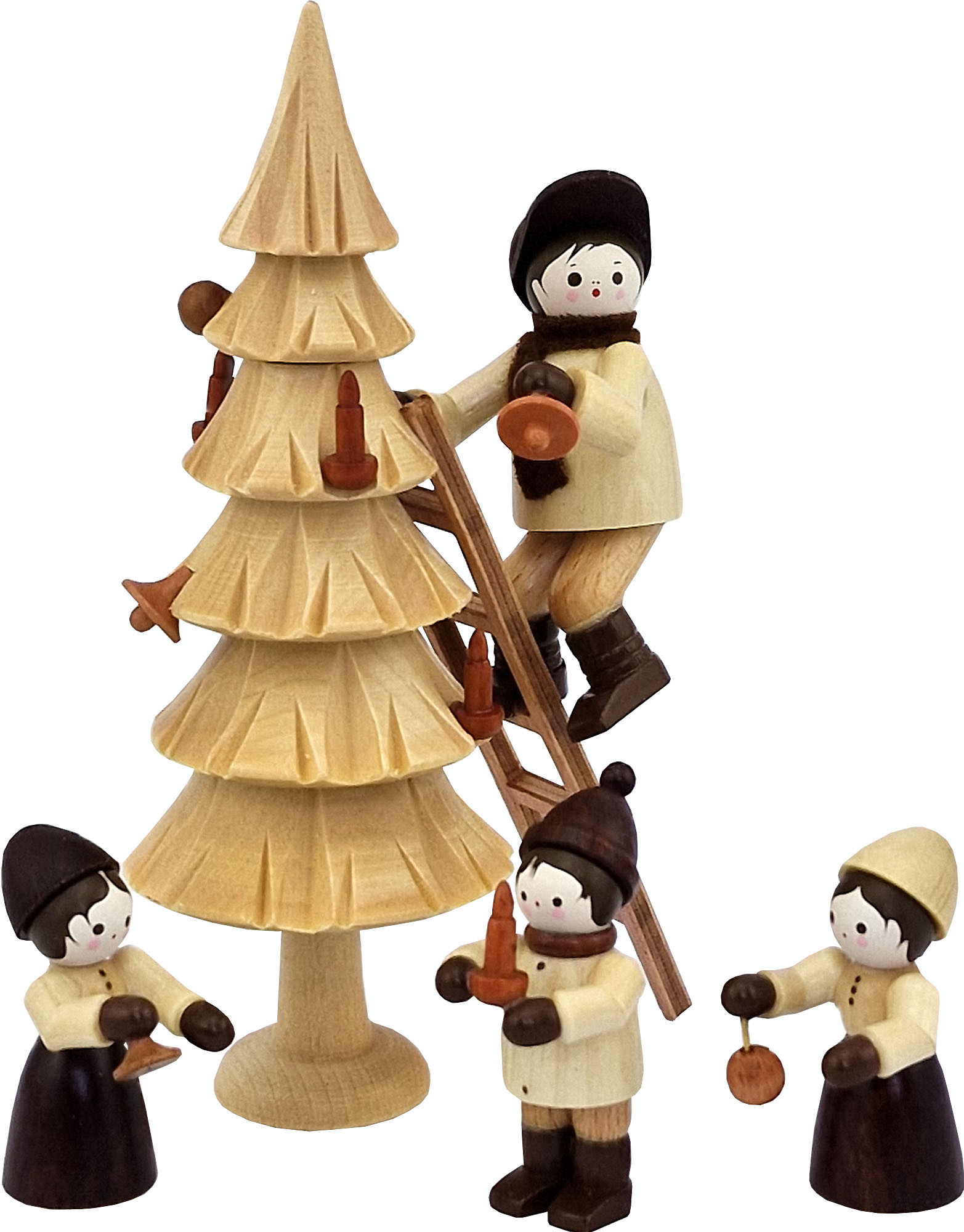 Romy Thiel Weihnachtsbaum schmücken, natur
