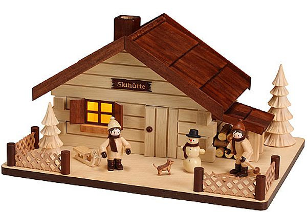 Romy Thiel LED- Lichterhaus - Winterkinder