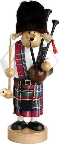 KWO Räuchermann Schotte mit Dudelsack - Die Schlanken