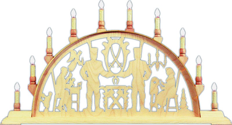 Holger Seidel Schwibbogen Bergmann - Erzgebirge