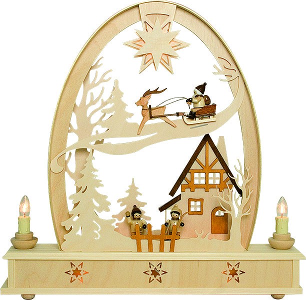 Holger Seidel Schwibbogen Seidelbogen groß - Nikolaus