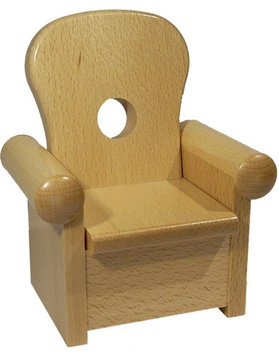 KWO Sessel für Kantenhocker- natur