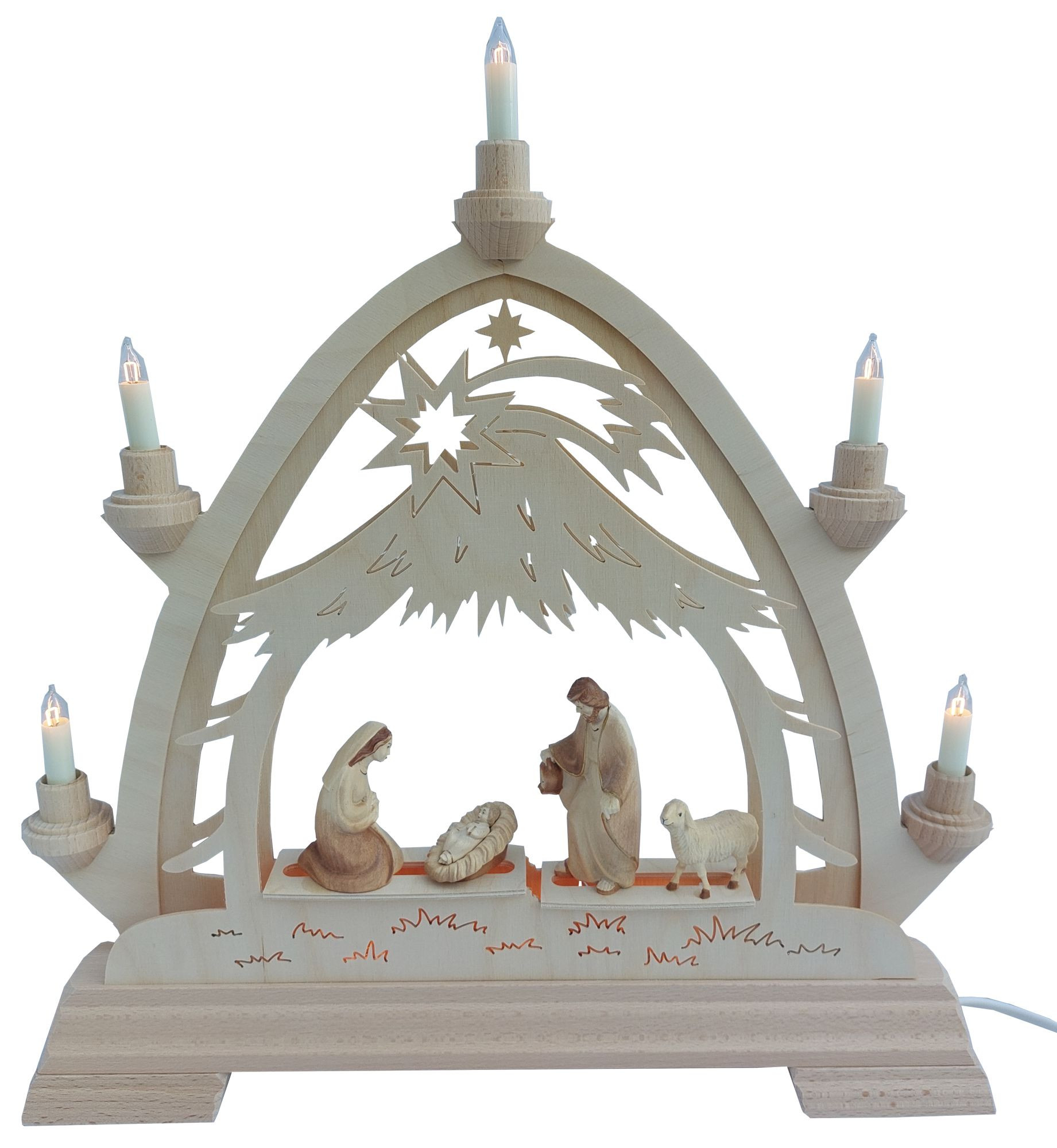 Taulin Stall modern - Figuren gebeizt