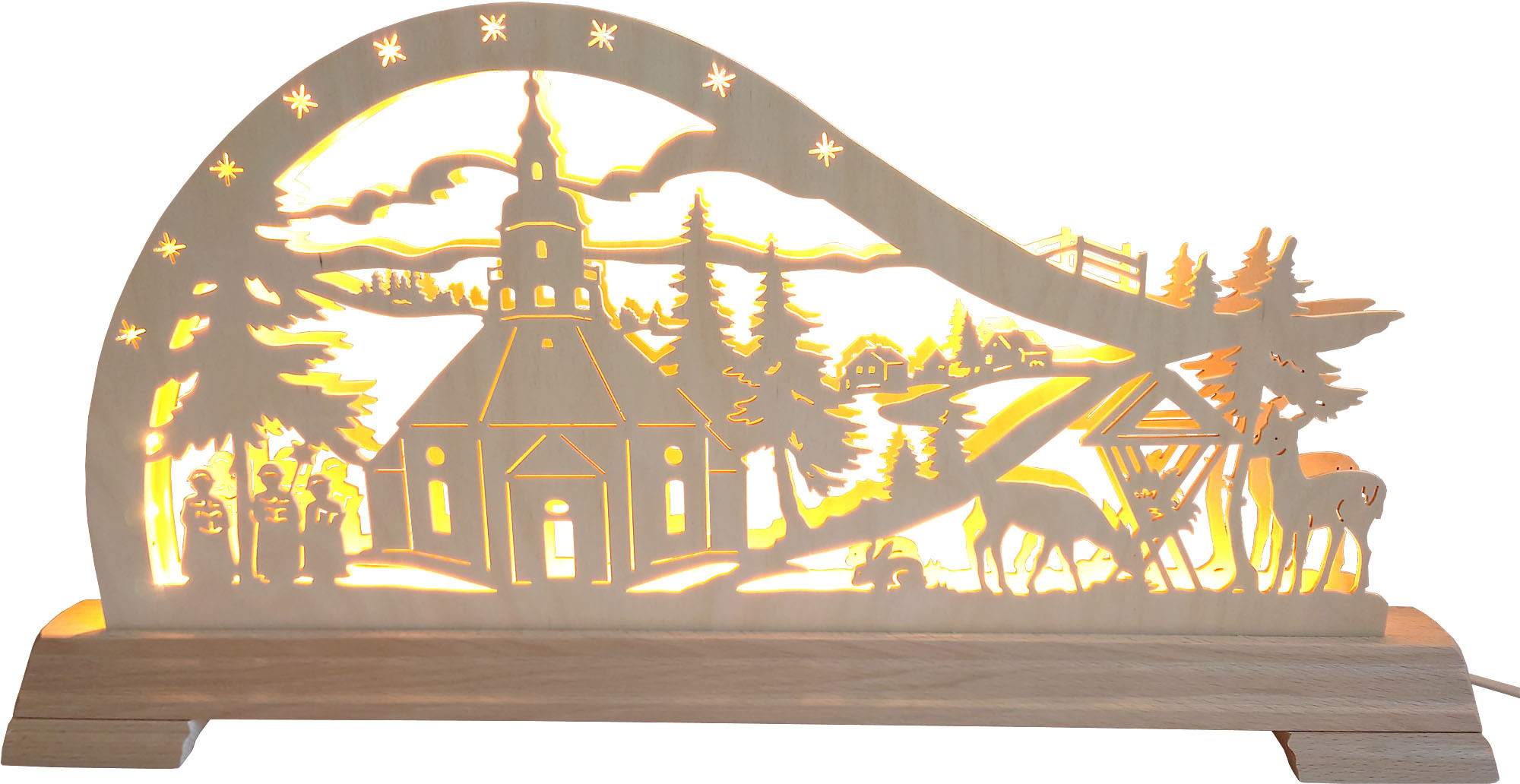 Taulin LED-Bogen - Seiffener Kirche