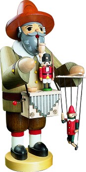 Richard Glässer Räuchermann Puppenspieler