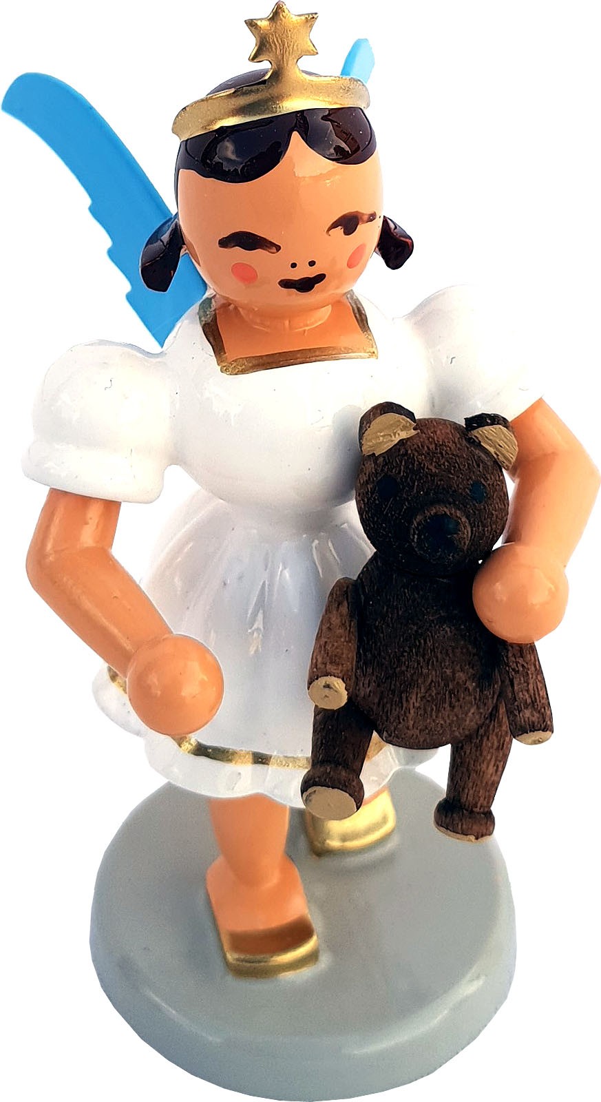 Blank Kurzrockengel mit Teddy, farbig