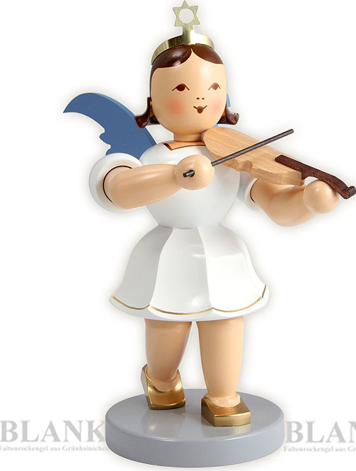 Blank Kurzrockengel mit Violine, 22 cm - farbig