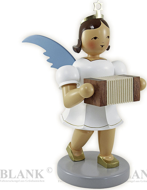 Blank Kurzrockengel mit Harmonika, 20 cm - farbig