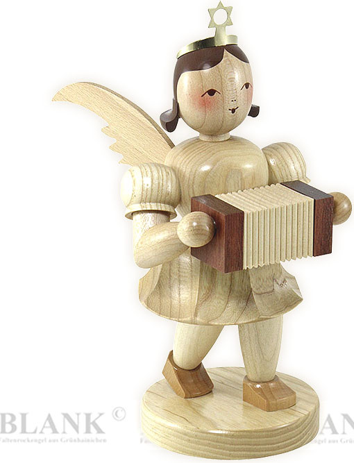 Blank Kurzrockengel mit Harmonika, 22 cm