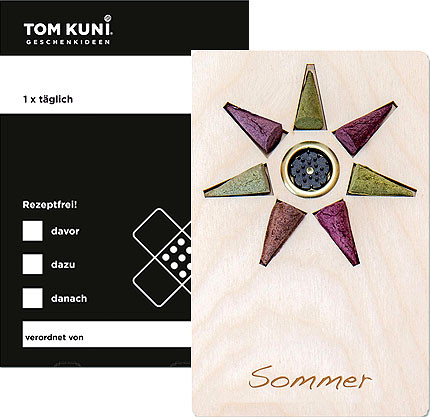 Crottendorfer Tom Kuni Räucherkerzen - Sommer, 1x täglich