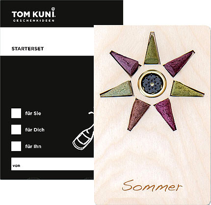 Crottendorfer Tom Kuni Räucherkerzen - Starterset Sommer
