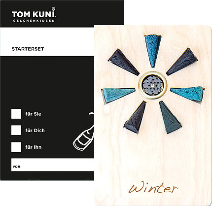 Crottendorfer Tom Kuni Räucherkerzen - Starterset Winter