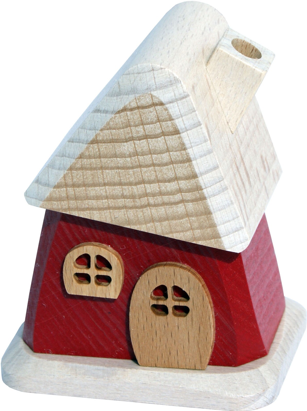 Crottendorfer Räucherhäuschen Egermann, rot