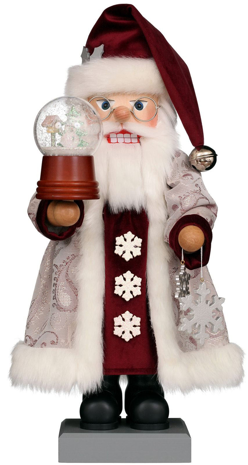Christian Ulbricht Nußknacker Weihnachtsmann Schneekugel