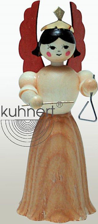 Drechslerei Kuhnert Konzertengel Sortiment 3, natur - Triangel
