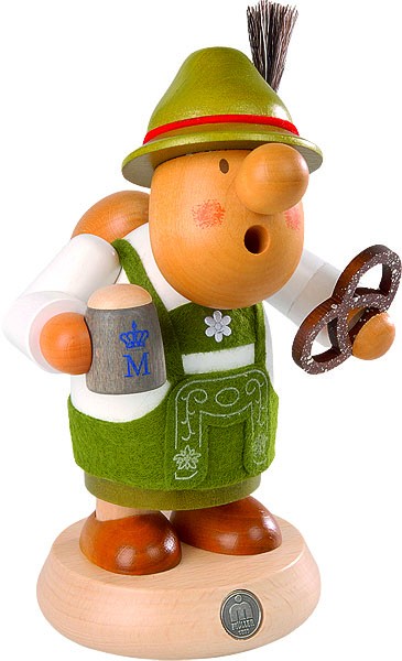 Kleinkunst Müller Räuchermann, Müllerchen, Bayer in Tracht