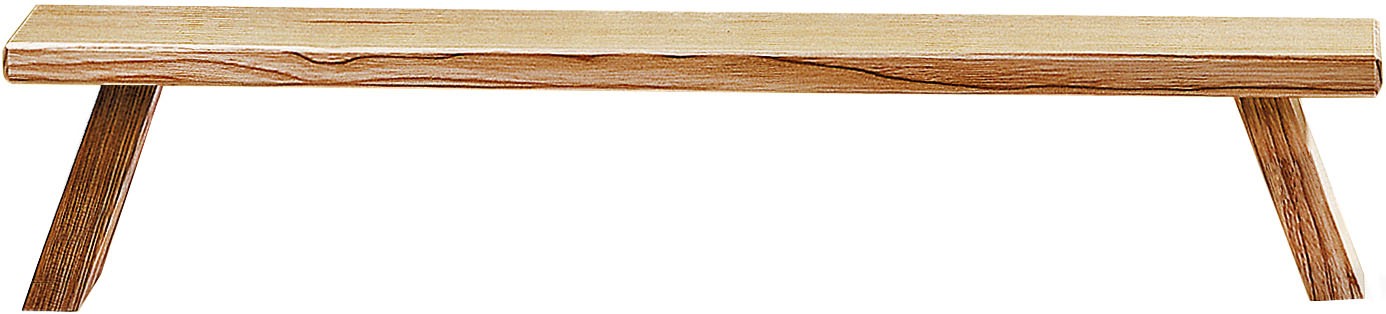 Kleinkunst Müller Schwibbogenbank - Esche, massiv, 70 cm