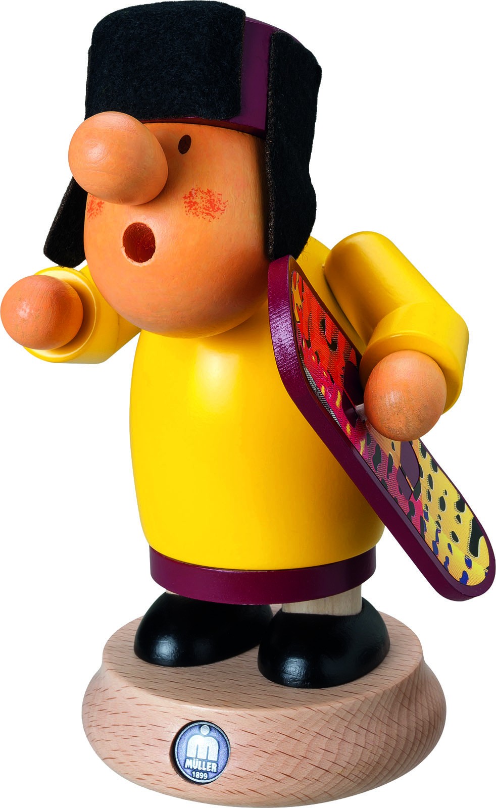 Kleinkunst Müller Räuchermann, Müllerchen - Snowboarder