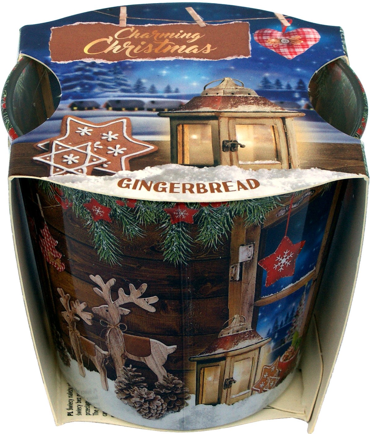 Knox Duftkerze im Glas Charming Christmas - Lebkuchen