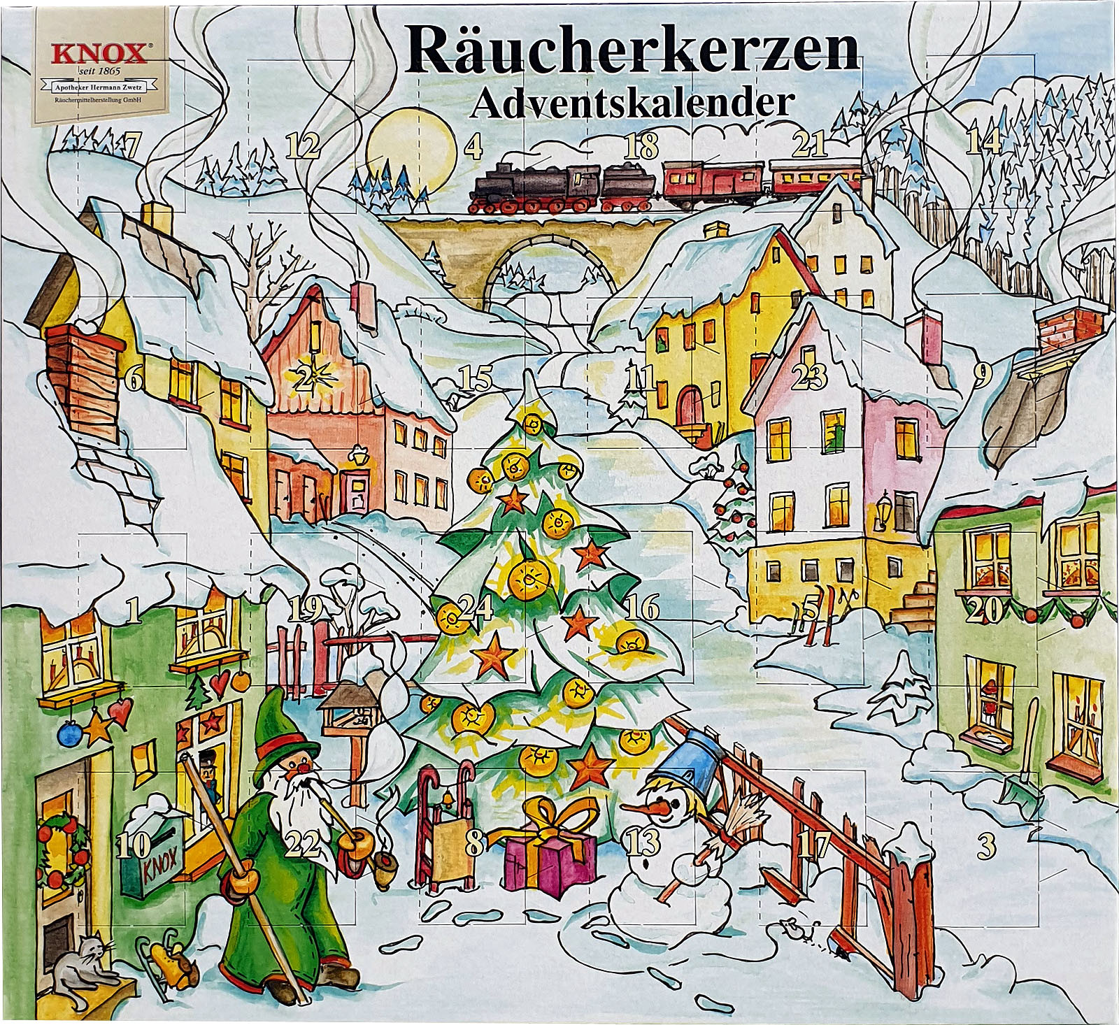KNOX Räucherkerzen-Adventskalender 2019