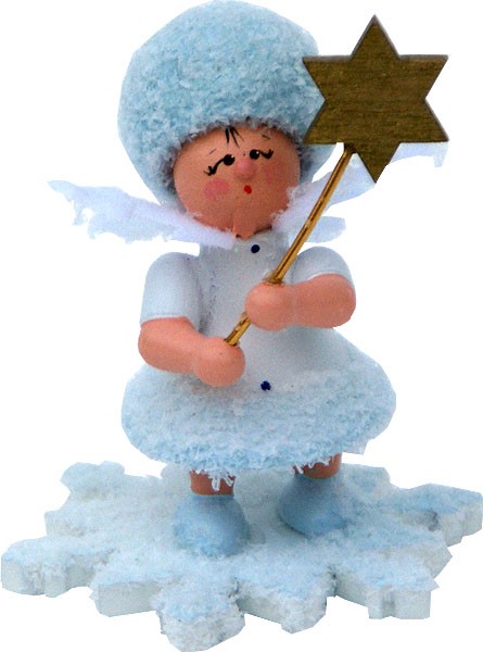 Drechslerei Kuhnert Schneeflöckchen mit Stern
