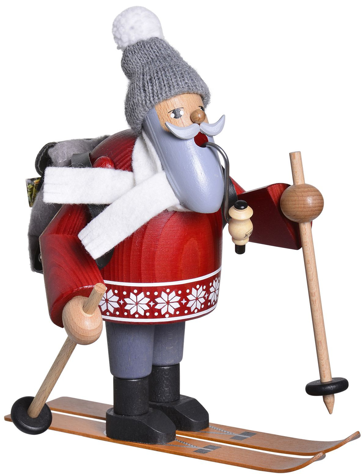 KWO Räuchermann Skiwanderer