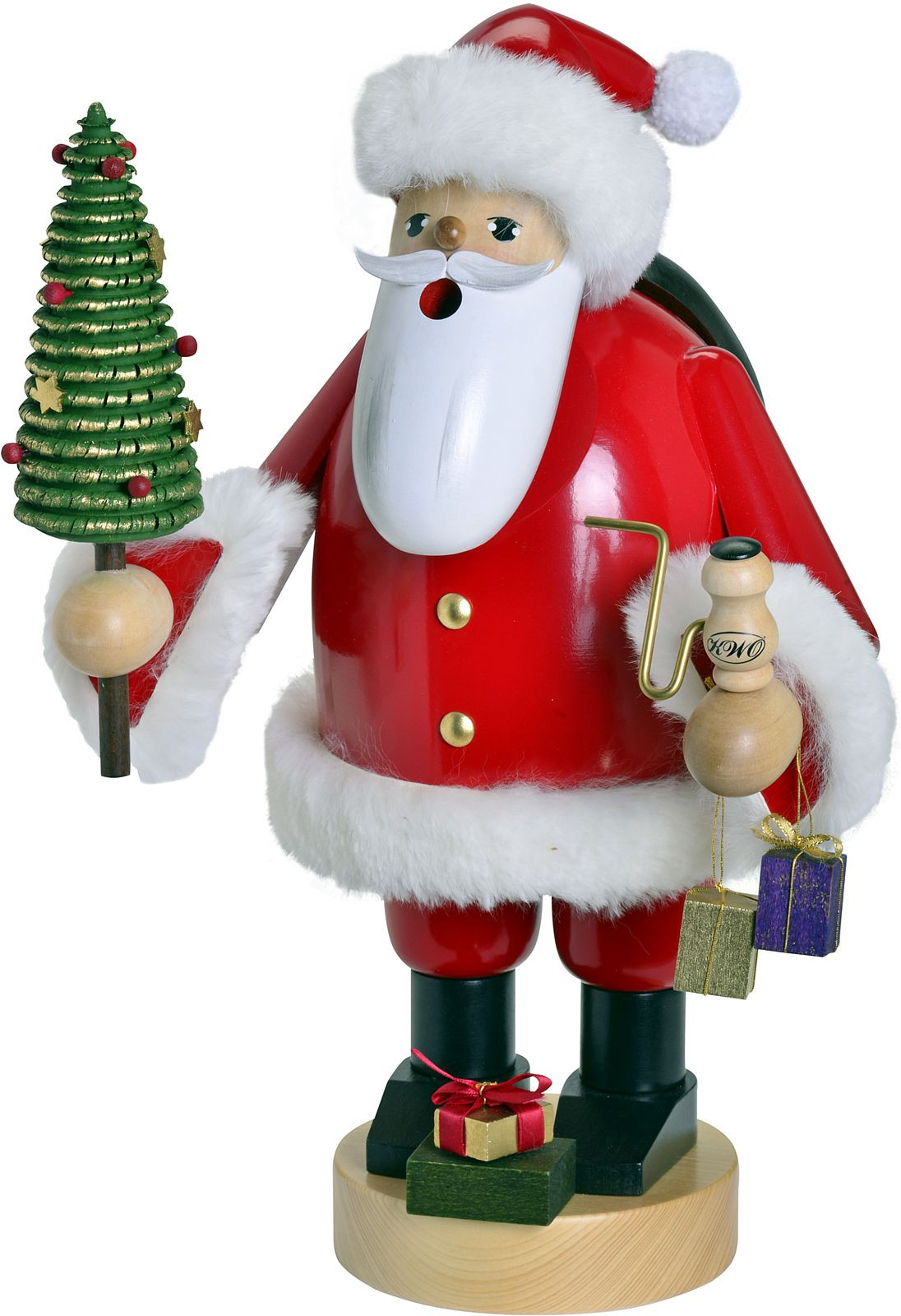 KWO Räuchermann Weihnachtsmann L