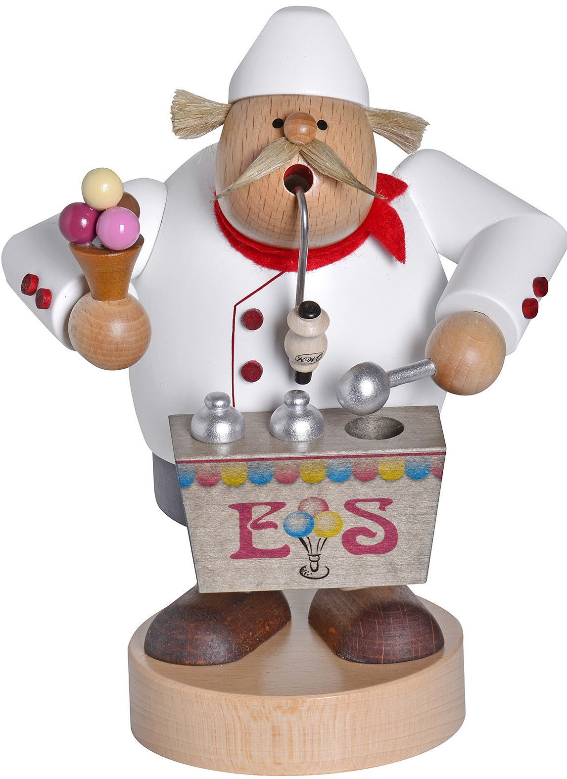 KWO Räuchermann Eisverkäufer