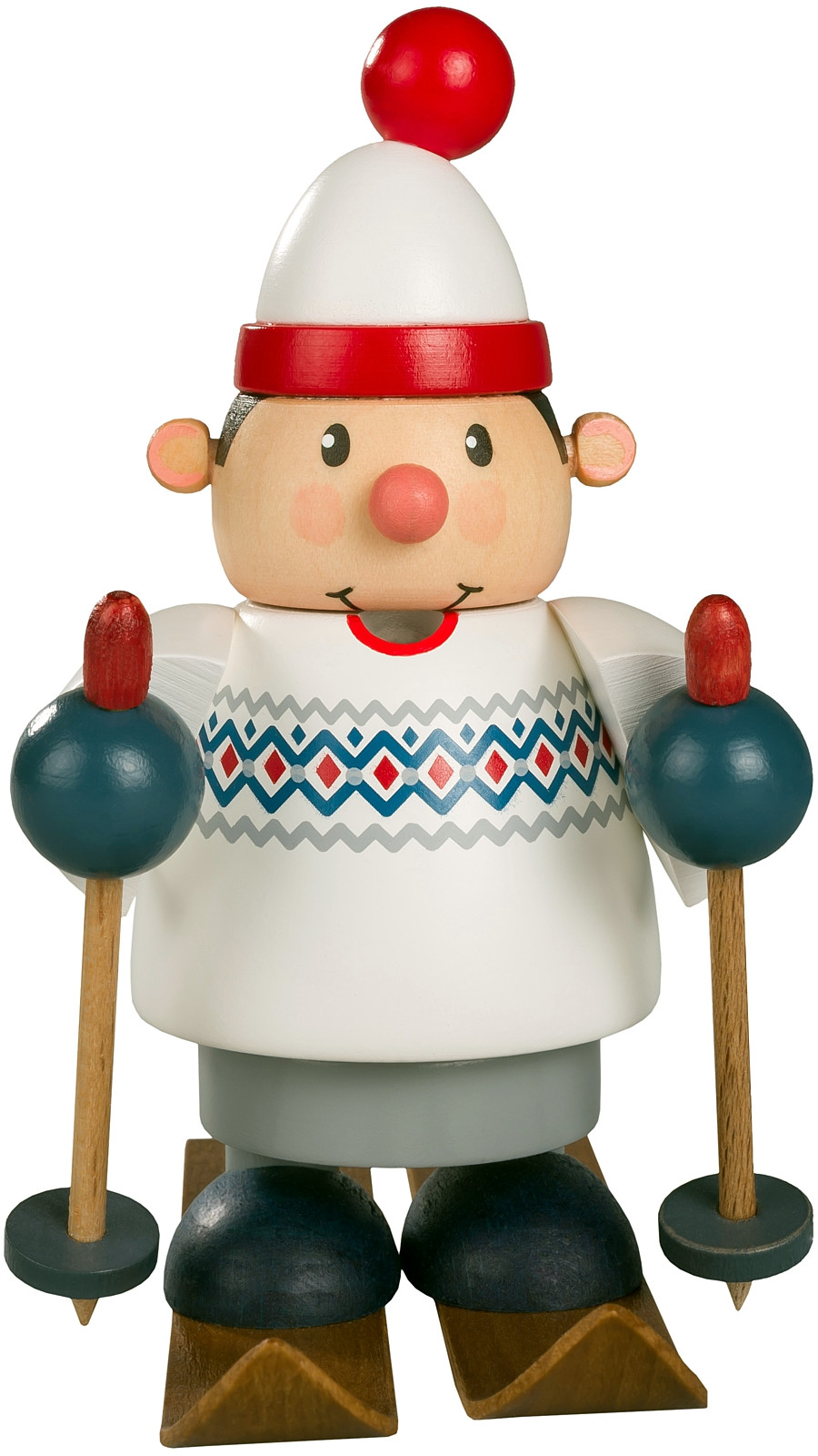 KWO Räuchermann Skifahrer