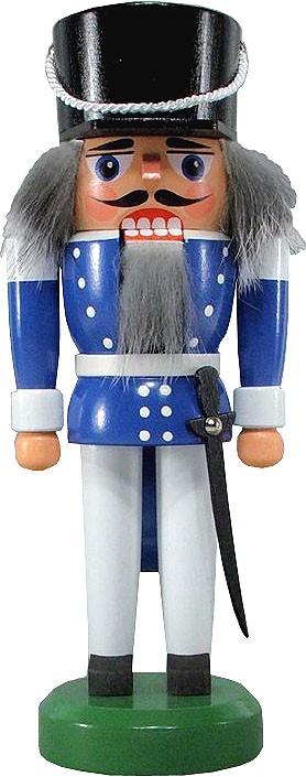 HoDreWa Legler Nussknacker Husar, blau